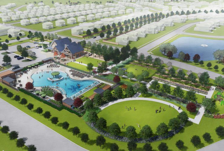 $300 million residential community on the way east of Dallas