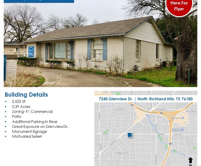 2,522 SF Property for Sale in North Richland Hills
