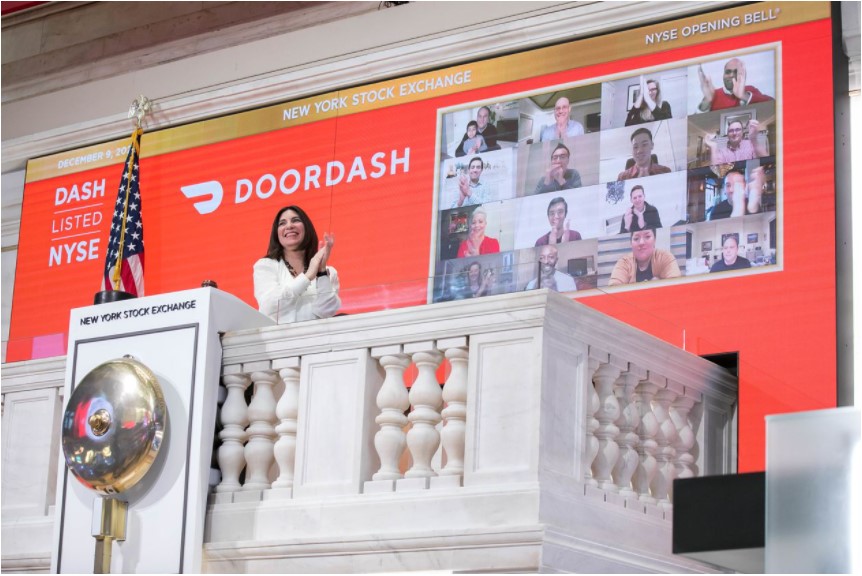 DoorDash Shares Jump Following IPO