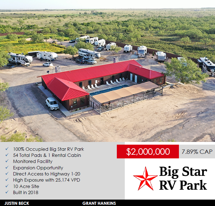 8409 N SERVICE ROAD | RV PARK | FOR SALE | $2,000,000