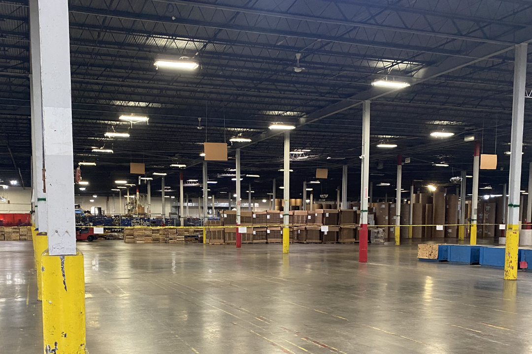 interior image of warehouse